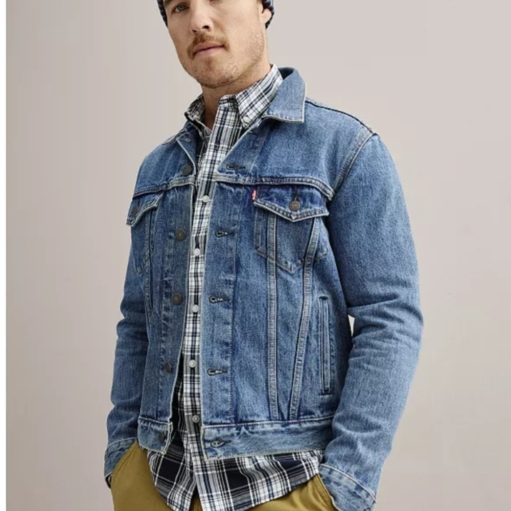 Mens Levi's Blue Denim Jacket